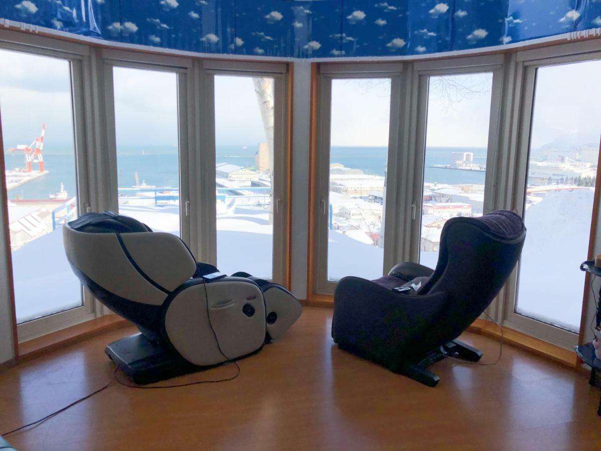 逸居&海音#200平方海景别墅#小樽步行街浪漫街附近#可以免费停放1台车#房间配有空调#暖气 Bagian luar foto